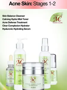 Morris Code Beauty Acneic Skin Stages 1-2 Skin Care Product System