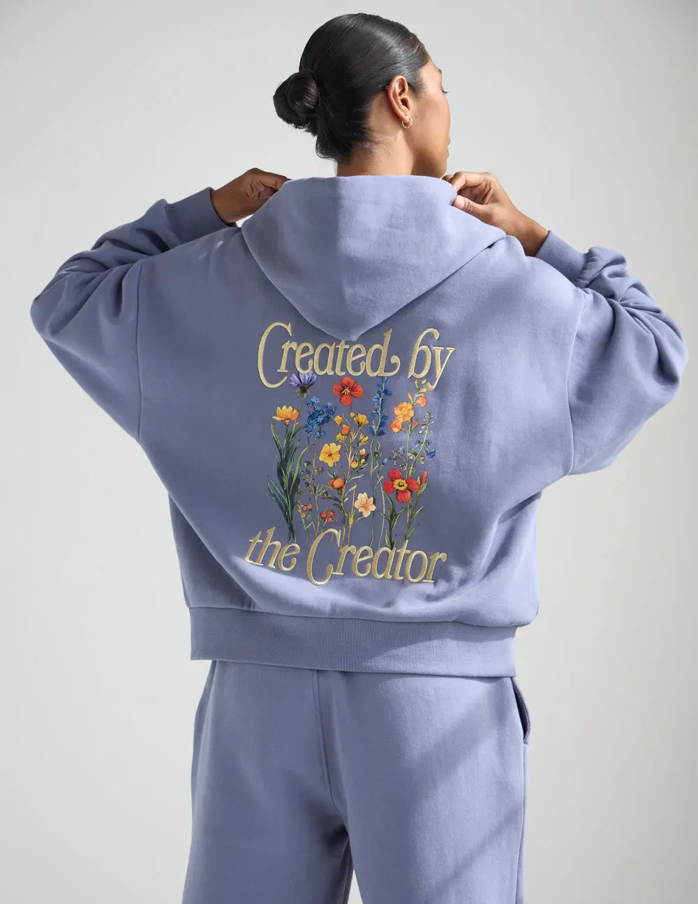 Created by the Creator Plum Full-Zip Hoodie