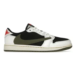 541479 Jordan 1 Retro Low OG SP Travis Scott Olive (Women's)