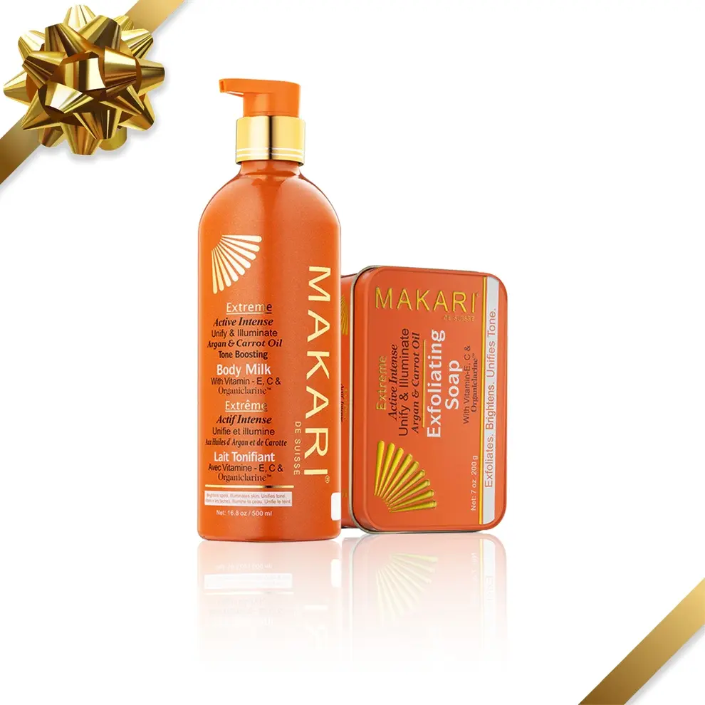 Extreme Argan Carrot 2 piece Set:  Milk And Soap