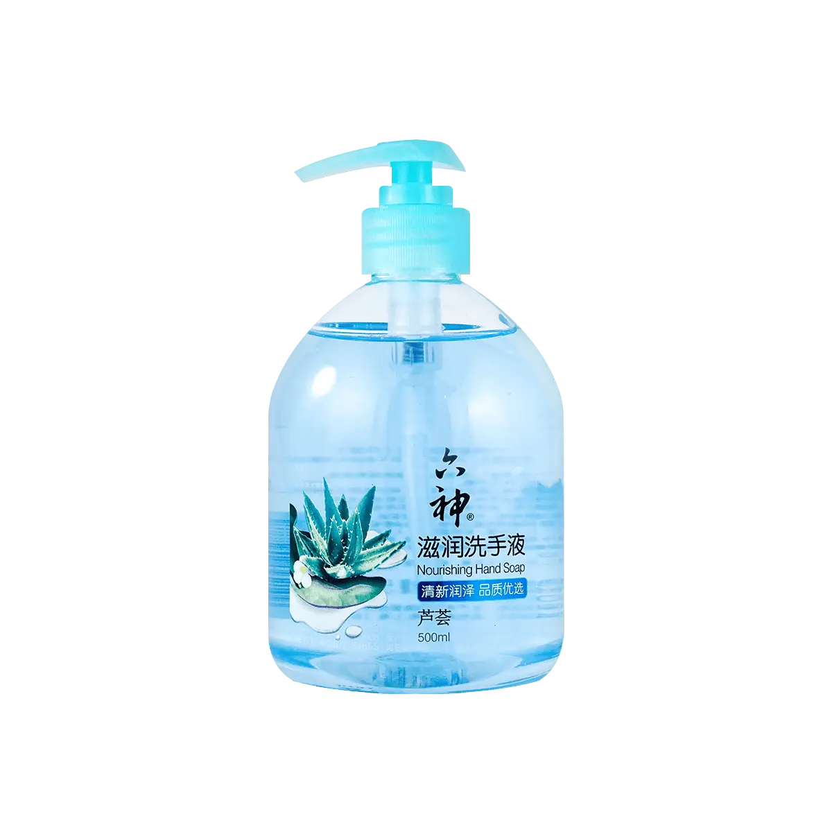 Liushen Gentle Moisturizing Hand Wash with Aloe Vera - 500ml, Easy Rinse, Trusted Chinese Brand