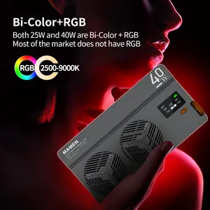 Pocket photography fill light, weighing only 9.5oz, features adjustable flash and RGB full-color lighting, suitable for both indoor and outdoor use. It is ideal for short video shooting, live streaming, video conferences, and makeup lighting.