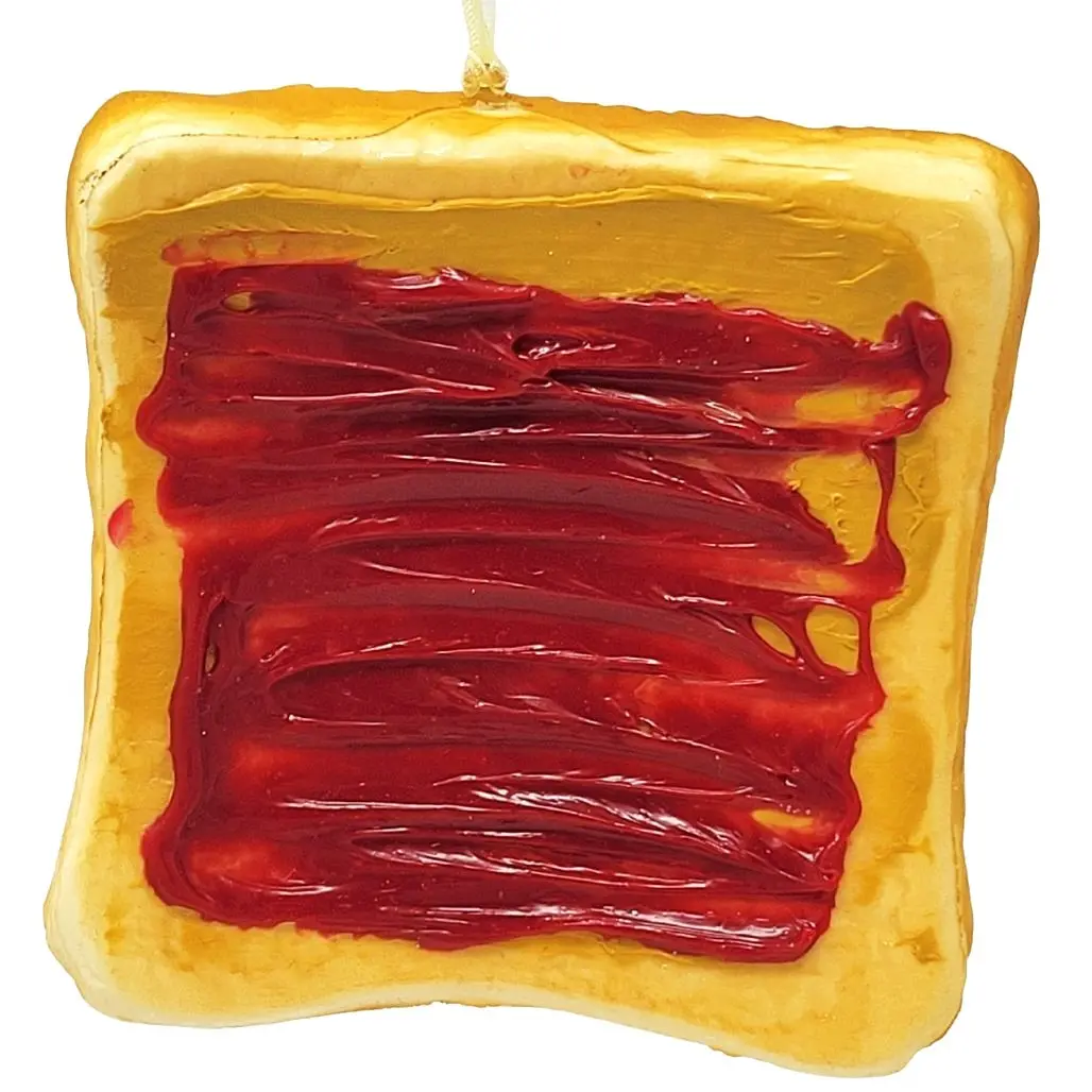 Peanut Butter And Jelly Toast Ornament