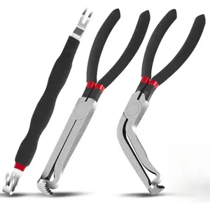 3-piece set Electrical Disconnect Tools, Multipurpose Electrical Disconnect Pliers, Multipurpose Electrical Connector tool, Automotive Electrical Plug Connector Disconnect Repair Tools for Car