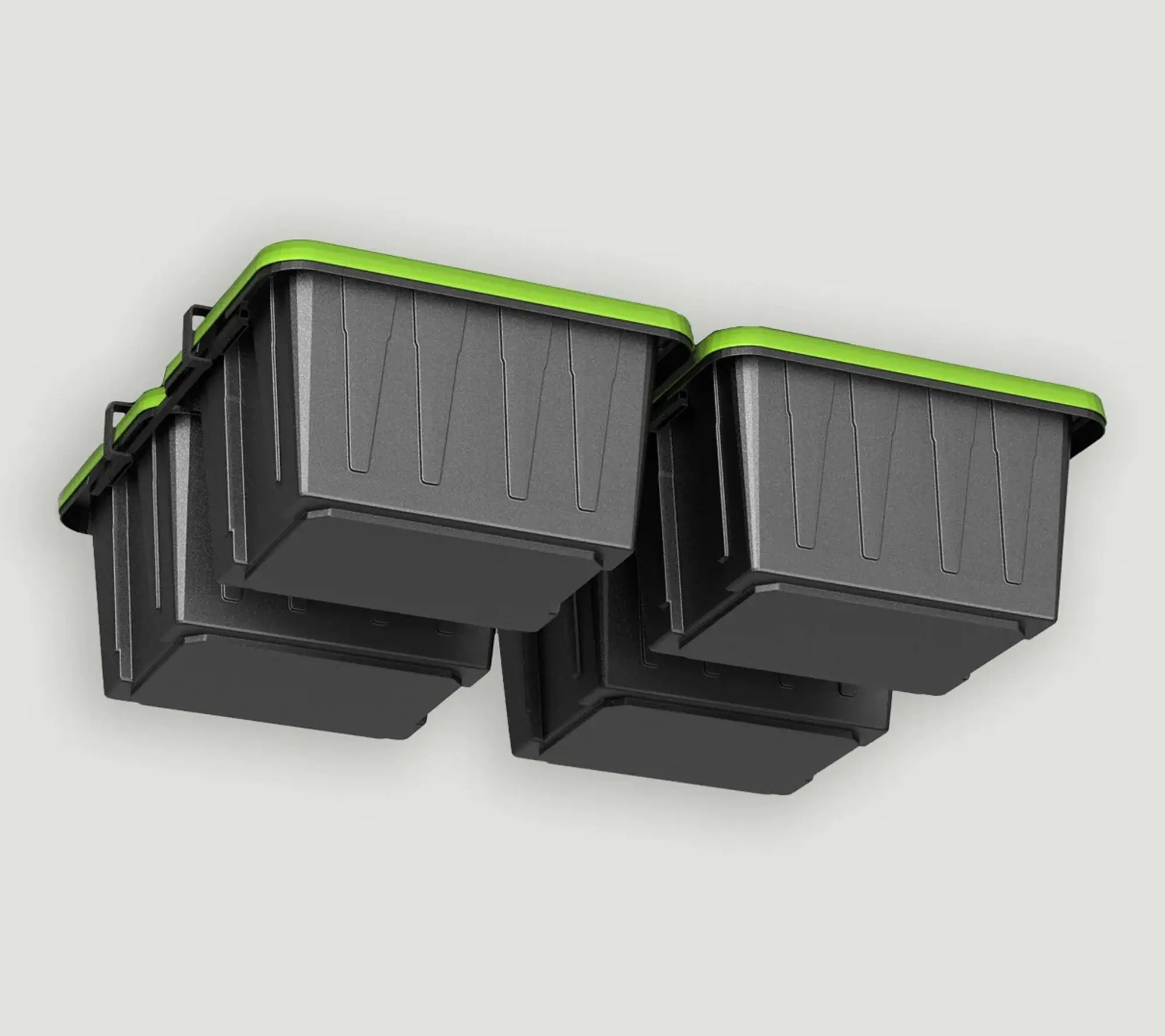 StoreYour ToteLoft 4 Bin Ceiling Tote Storage Up to 200 lbs