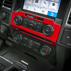 Volume Adjustment Button Panel Cover Trim, Car Interior Covers, Truck Interior Accessories for 2015-2020 Ford F150 Car Decal