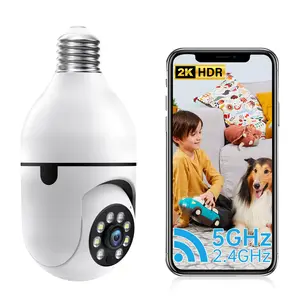 NoahTec Wireless Bulb Security Camera, 1080P HD  WiFi Wireless Surveillance Camera, Motion Detection, Two-Way Audio – Easy-to-Install WiFi Home Security Camera