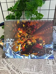 Demon Slayer 2025 - 2026 Calendar, Demon Slayer Merch, Anime Kimetsu No Yaiba Calendar, New Year Calendar
