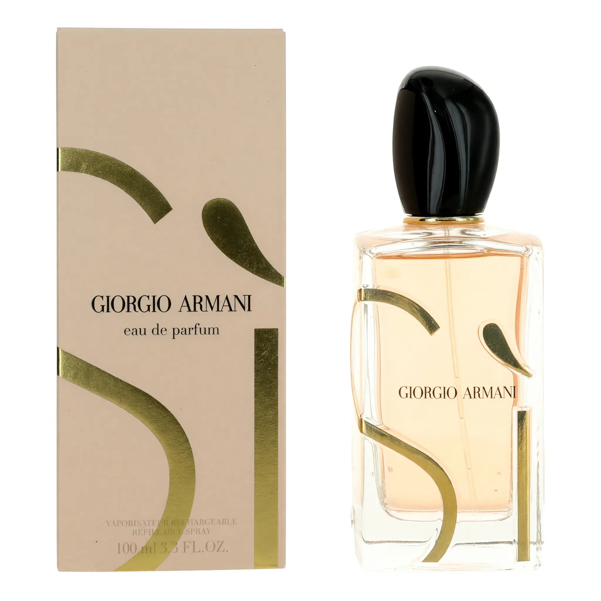 Si by Giorgio Armani, 3.4 oz EDP Spray for Women Aromatic Woody Floral Floral Scented Perfume, Cedar, 3 To 3.9 Fl Oz, Blackberries, Fruity, Musk, Rose, Vanilla