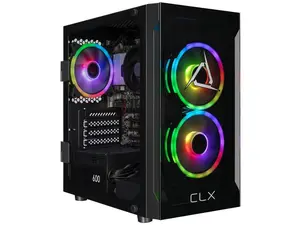 CLX Set Gaming Desktop - AMD Ryzen 5 5600GT 3.6GHz 6-Core Processor, 16GB DDR5 Memory, Radeon Vega 7 1GB Shared Graphics, 1TB NVMe M.2 SSD, WiFi, Win 11 Home 64-bit