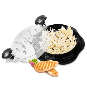 Chicken Breast Shredder with Brush & Fork, Visible Meat Shredder Machine, Anti-Slip Strip, Ergonomic Handle, Works for Pork Beef Chicken, Kitchen Cutting Utensils