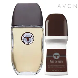 Wild Country Cologne 3 fl. oz.  and Roll-On Antiperspirant Deodorant SET