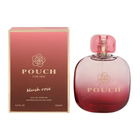 Pouch for Her Blush Rose Perfume for Women 100ml Eau de Parfum