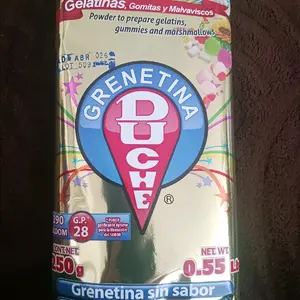 powder gelatin/ grenetina Duche 250g Mixed