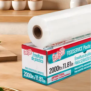 2000 ft  plastic wrap  | Kitchen food preservation cover | Durable and leak-proof | Essential Air Fryer Liners Disposable Cooking