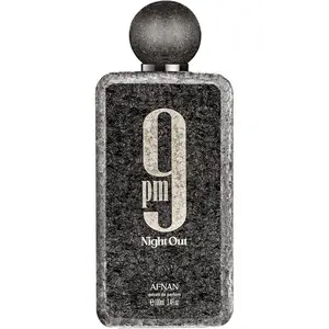 Afnan 9 PM Night Out Unisex Extrait de Parfum, 3.4 Fl. Oz