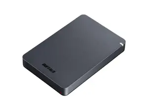 BUFFALO 2TB MiniStation HD-PGF Portable Hard Drive USB 3.2 Gen 1, Micro B Model HD-PGF2.0U3BB