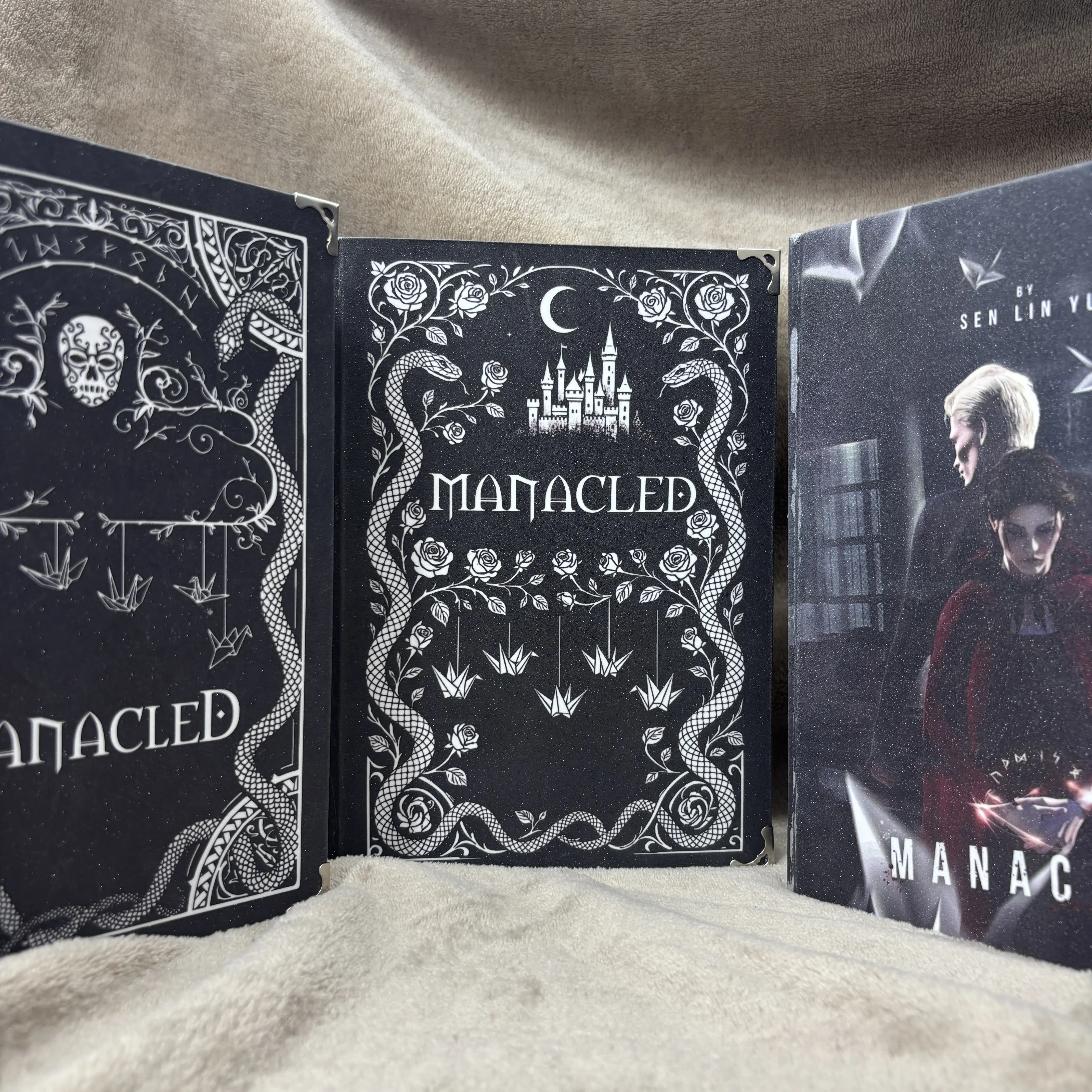 Manacled by SenLinYu Hardcover Book – 3 Cover Choices, Dramione Dark Fantasy Romance Novel, Collector Edition for Book Lovers