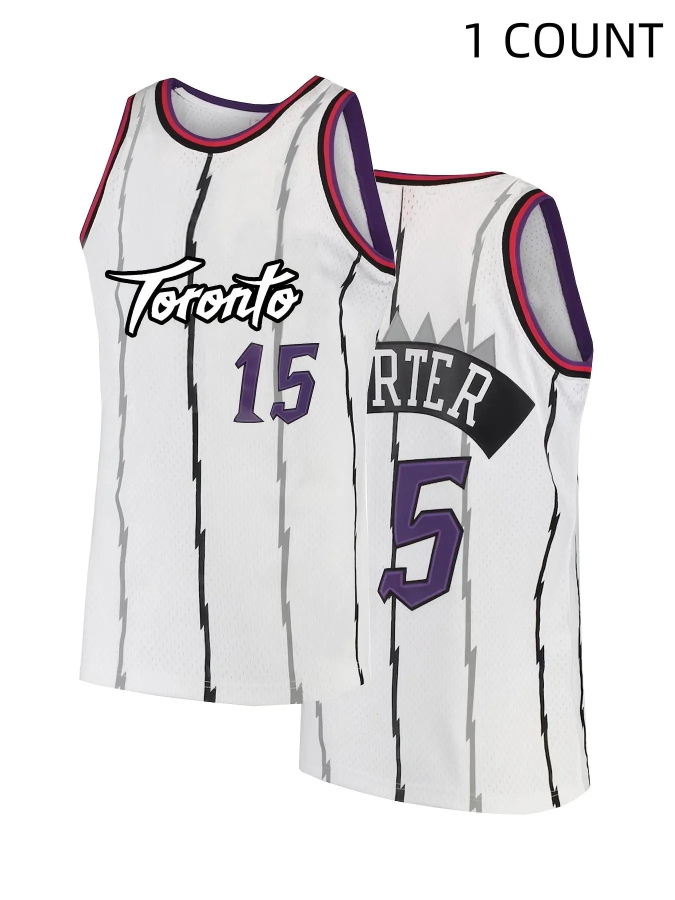 Men's Letter & Number Embroidery Basketball Jersey, Loose Casual Breathable Comfortable Sleeveless Vest, Sportswear Top, Basketball Training Sportswear for All Seasons, Workout Top, Sportswear Clothing