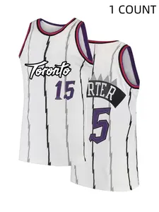 Men's Letter & Number Embroidery Basketball Jersey, Loose Casual Breathable Comfortable Sleeveless Vest, Sportswear Top, Basketball Training Sportswear for All Seasons