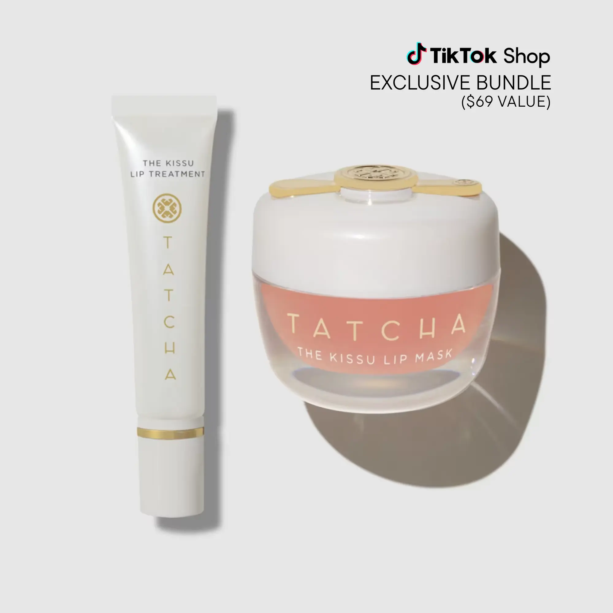 Tatcha Exclusive Bundle - The Restorative Kissu Lip Mask & The Plumping Kissu Lip Treatment - $69 Value Tatcha Exclusive Bundle - The Restorative Kissu Lip Mask & The Plumping Kissu Lip Treatment - $69 Value