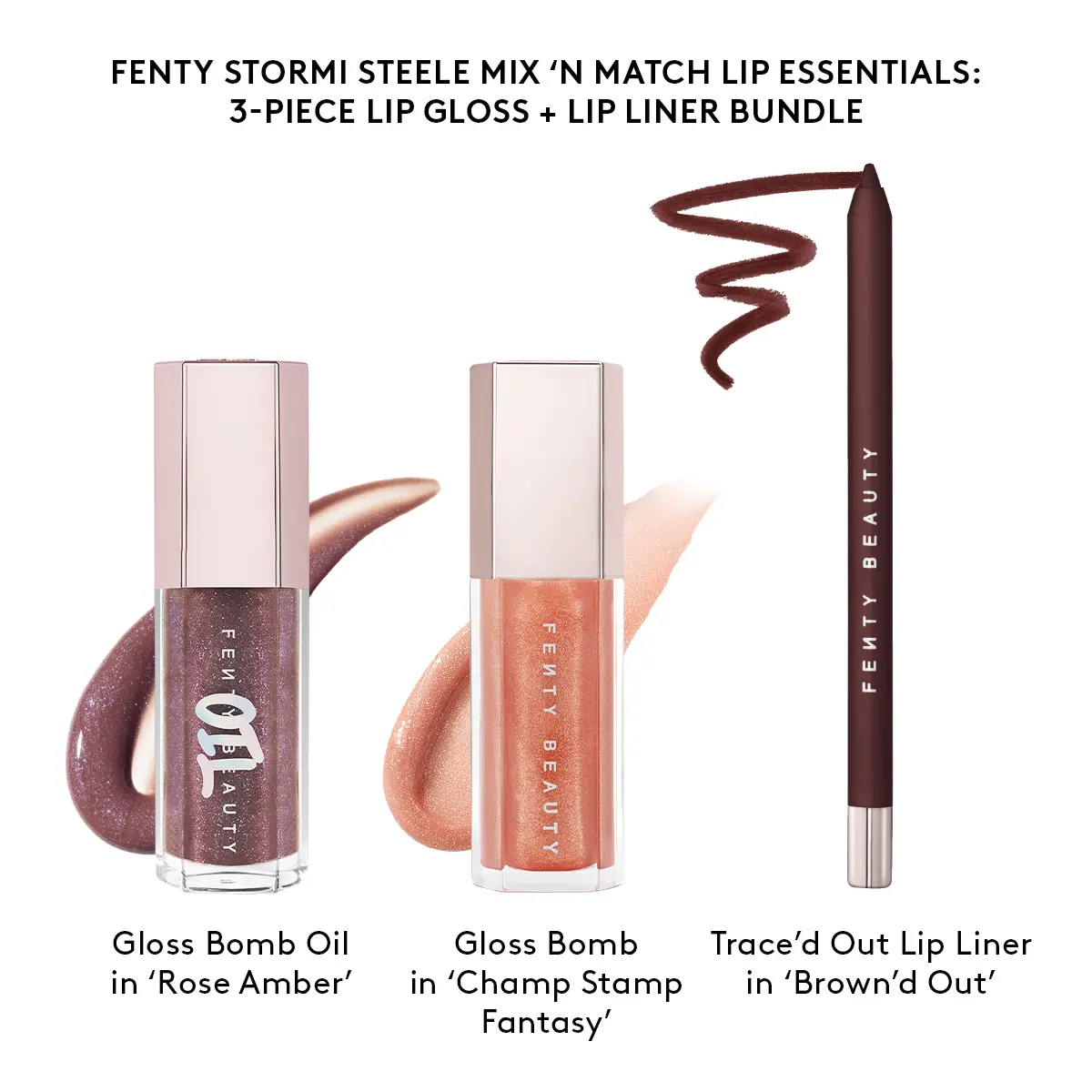 Brown’d Out, Rose Amber + Champ Stamp Fantasy