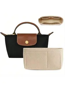 1PC Bag Accessories Inner Liner Bag, Dumpling Bag, Mini Bag Inner Bag, Storage And Organizing Bag, Travel Organization Pouch, Portable Travel Storage Pouch, Mini Organizer Bag, Insert Liner For Handbag Organizer