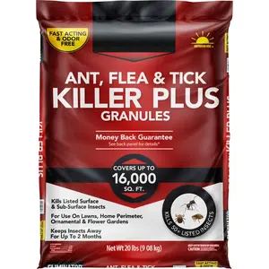 Ant, Flea & Tick Killer Plus Lawn Insect Granules, 20lb