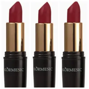 KORMESIC Soft Matte Lipstick(3PCS)）- Silky Finish, Full Coverage, Long-Lasting, Moisturizing, 12-Hour Wear, 30% PCR Case - Lipgloss, Gloss for Richer, Better-Looking Lips