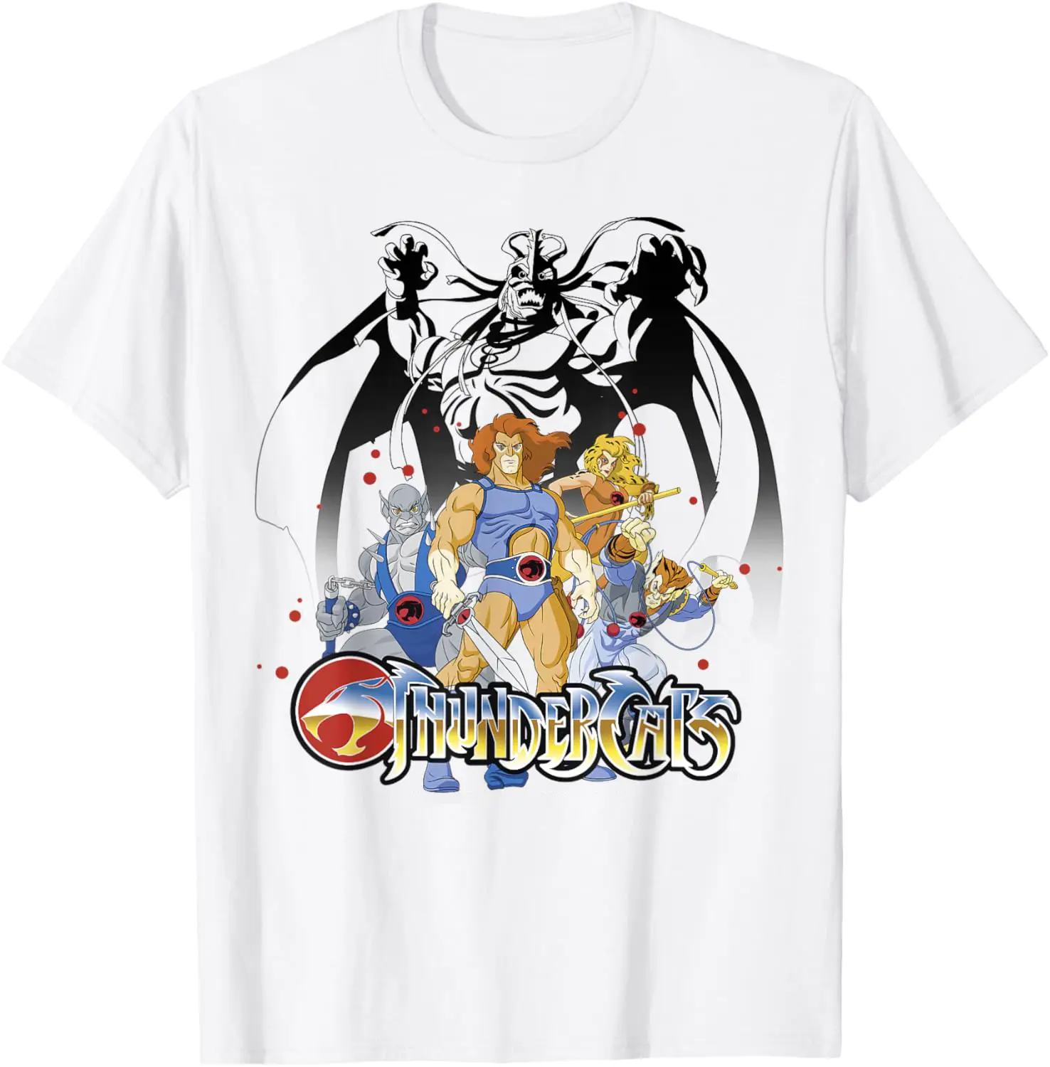Thundercats Group Shot Vintage 80s Cartoon Graphic T-Shirt | Retro Anime Streetwear Tee Y2K Nostalgia Unisex Oversized Pop Culture Tee | TikTok Viral Aesthetic Outfit