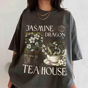 Jasmine Dragon Tea Shop Comfort Colors Shirt, Uncle Iroh Shirt Gift, Anime Lover's Gift, Uncle Iroh Tea Shop Inspired, Avatar TShirt