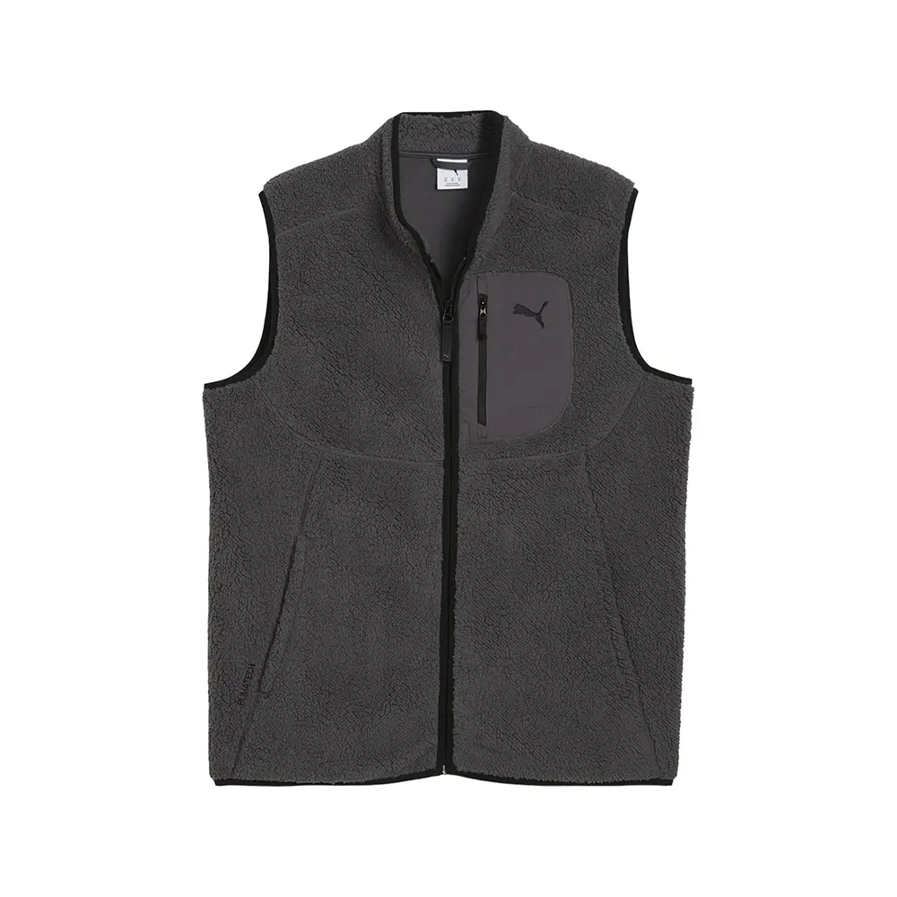 PUMA Mens Pumatech Winterized Gilet Vest Athletic Outerwear Casual - Grey