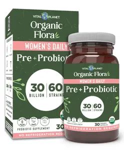 Organic Flora Women’s Daily Probiotic Supplement