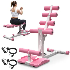 Deep Squat Machine for Home-Glutes Trainer Machine with Resistance Bands Squat Assist Trainer for Core & Legs Workout Ideal for Home Gym, Apartment & Office