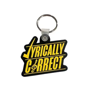 Lyrically Correct Custom Key Chain, Bag Charm, Fashion Accessory