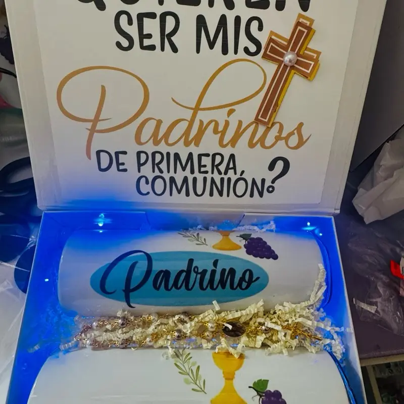 Personalized Proposal Box - Multiple Cup Sizes, Various Cup Materials Available