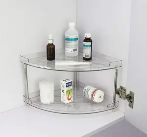 Acrylic Corner Storage Shelf