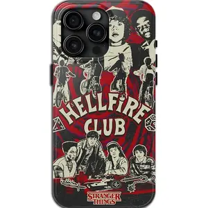 Retro-themed film phone case featuring Stranger Things Season 5, compatible with iPhone 17/16/15/14/13/12. A perfect fan gift choice.