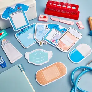 Mini Fun Nurse Memo Pad, Essential School Gift Stationery, Self-Adhesive Sticky Notes, Hospital School Supplies, Nurse Students Must-Have