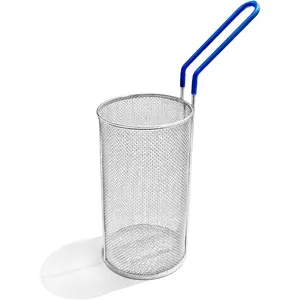 Stainless Steel Pasta Boil Basket(1, 5"D x 9"H)