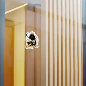 Magic Melanin sticker | Halloween season | gifts for black girls | melanin sticker Kiss-Cut Vinyl Decals Decor Decorative