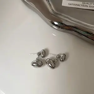 Dual Ovals Earrings