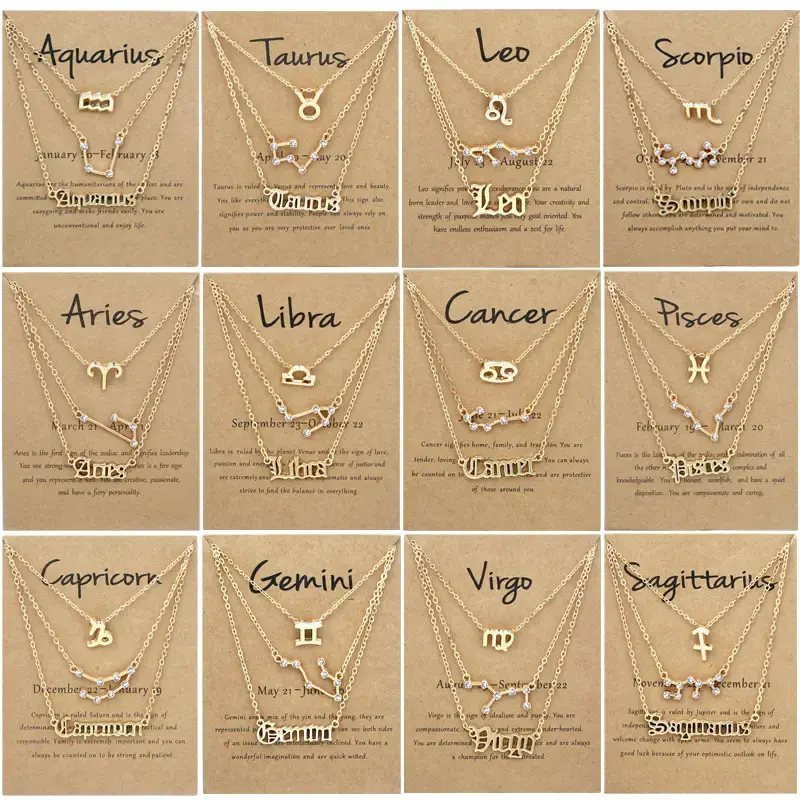 Zodiac Sign Necklase