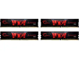 G.SKILL Aegis 32GB (4 x 8GB) DDR4 3200 (PC4 25600) Memory Kit Model F4-3200C16Q-32GIS