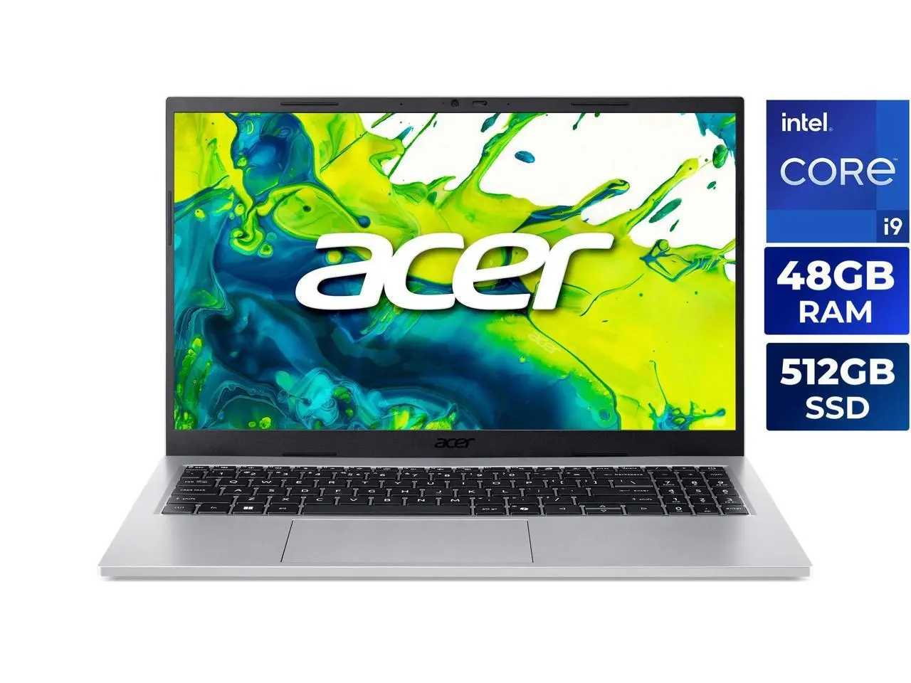 Acer Aspire Go 15 15.6" - Intel Core i9-13900H - 48GB RAM - 512GB PCIe SSD - Windows 11 Home (AG15-72P-97RC)