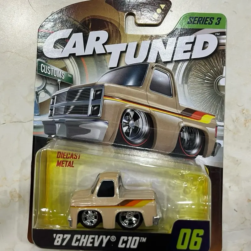 Car Tuned series 3 Chevy C10 pickup diecast truck