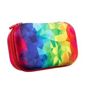 ZIPIT Colorz Pencil Box – Colorful Hard Shell Case with Soft Lining, Fits 60 Pens, Durable & Fun Storage for School Supplies