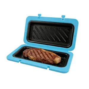 Silicone Sandwich Maker Panini Press, Grilled Cheese Toast Breakfast Toaster, Non Stick Pan, Stovetop Microwave Air Fryer Tray