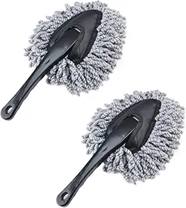 2 Pack Super Soft Microfiber  Dash Duster Brush for  Cleaning Home Kitchen Computer Cleaning Brush Dusting Tool