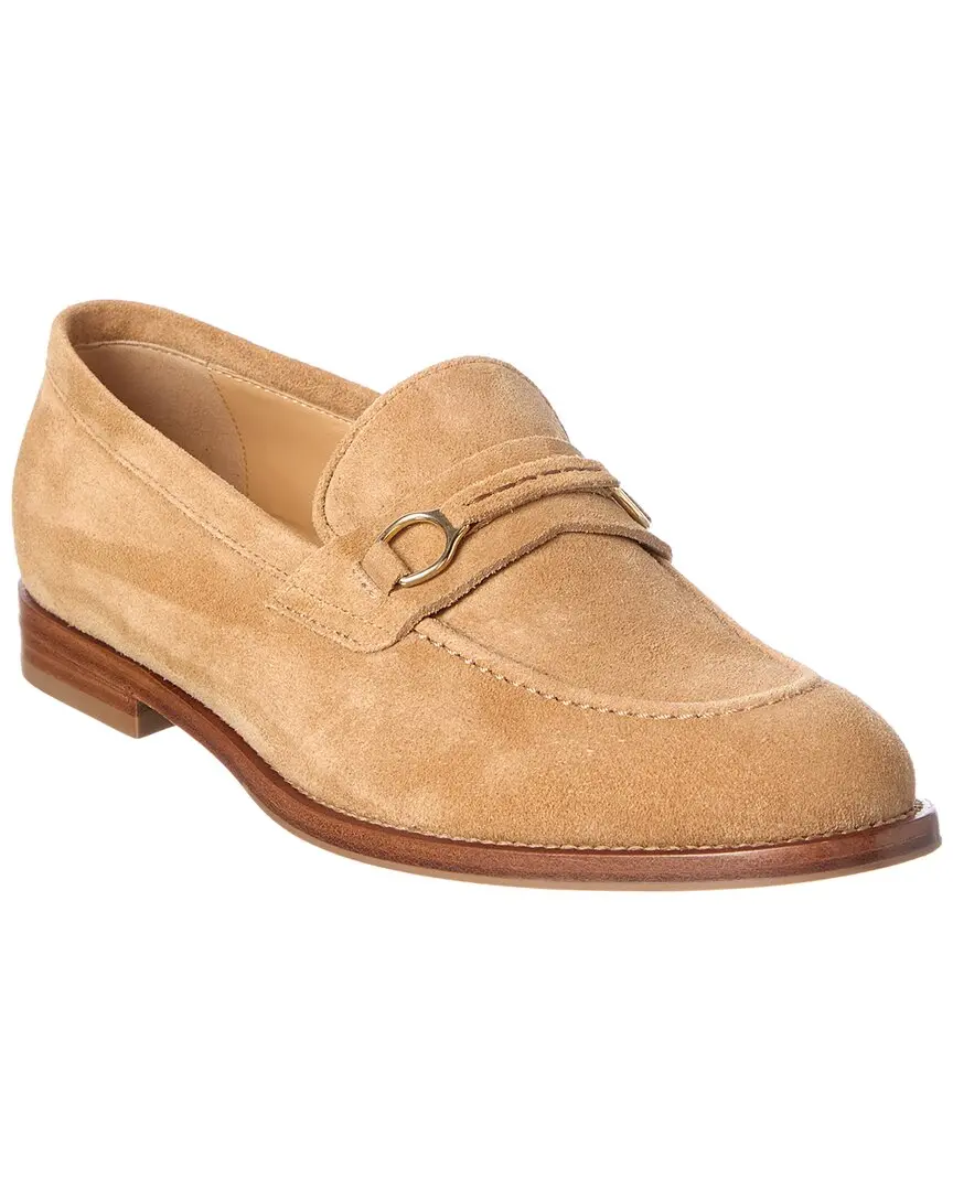 Brunello Cucinelli Horsebit Suede Loafer